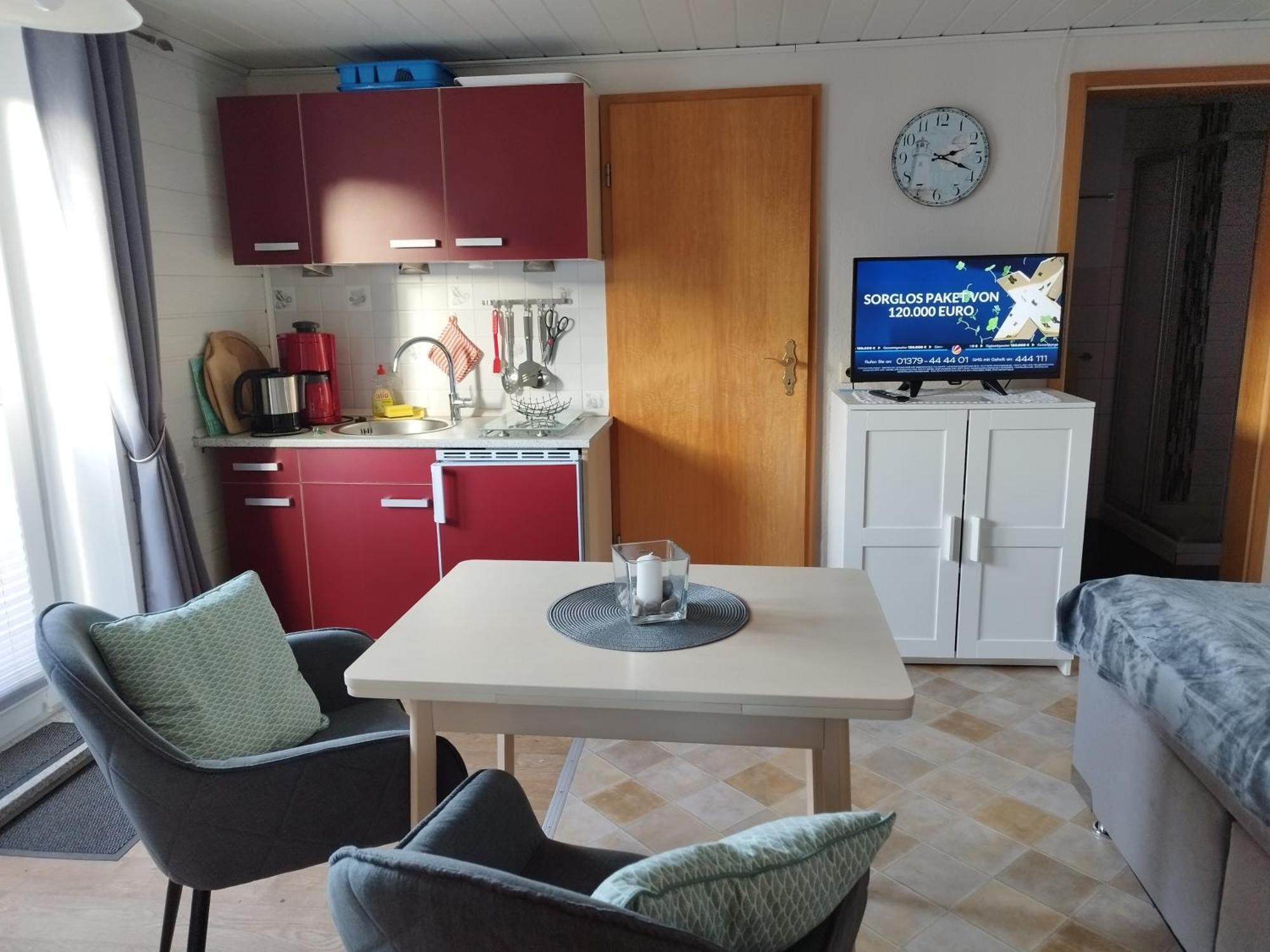 Fewo 3 Mit Terrasse, Box-Bett, Kl Extra Zimmer, Tresor Даме Экстерьер фото